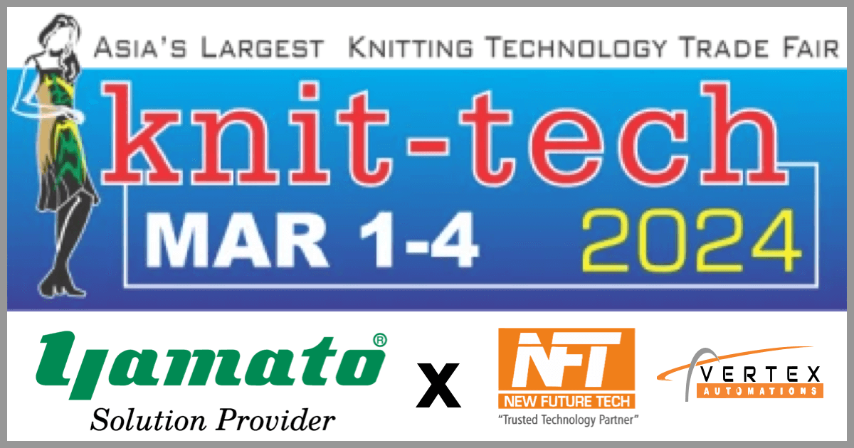 Yamato on Knit-Tech 2024 Tirupur